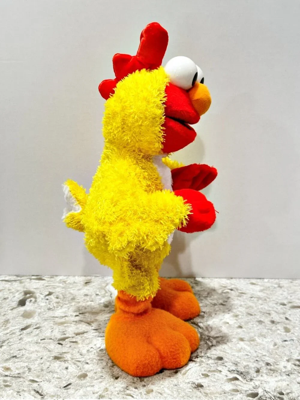 Chicken Dance Elmo Sesame Street VTG 2001 Fisher Price Sings Flaps Arms WORKS!!